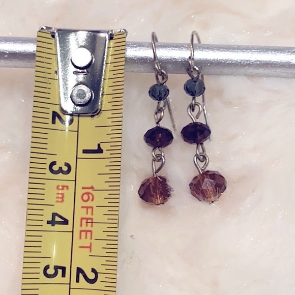 💟 2/$15 Sale 💟 Crystal Drop Earrings!!! - Picture 4 of 7